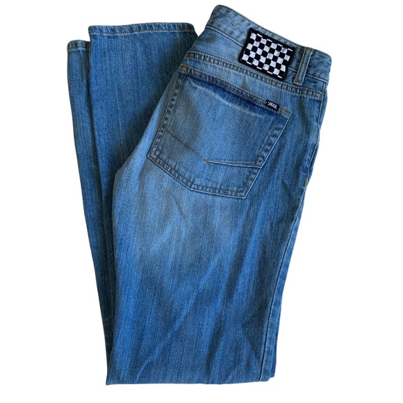 VANS Skinny Fit Light Wash Jeans - Picture 1 of 7